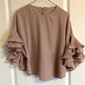 Dusty Rose Thrifted Shirt